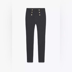 NWT Zara Black High Waisted Leggings